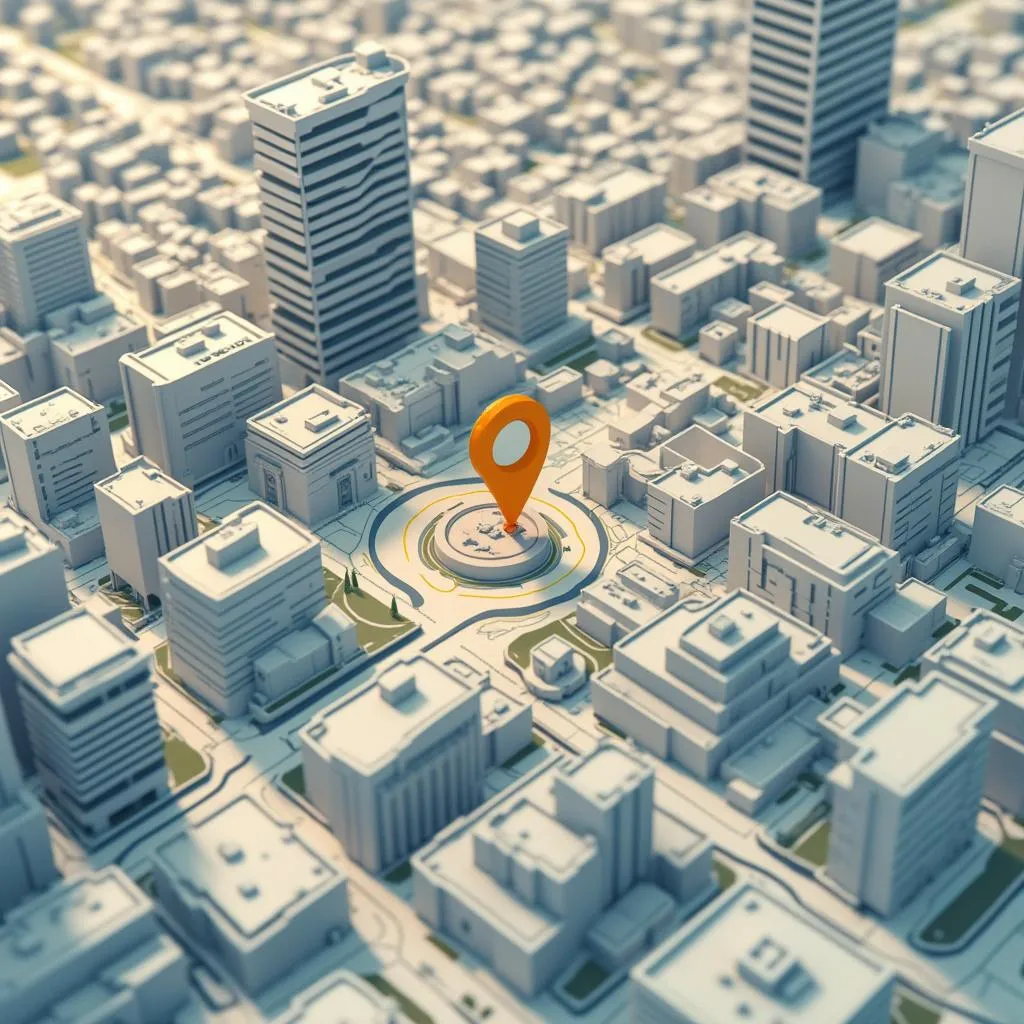 Mapa de ubicación de oficina en Buenos Aires